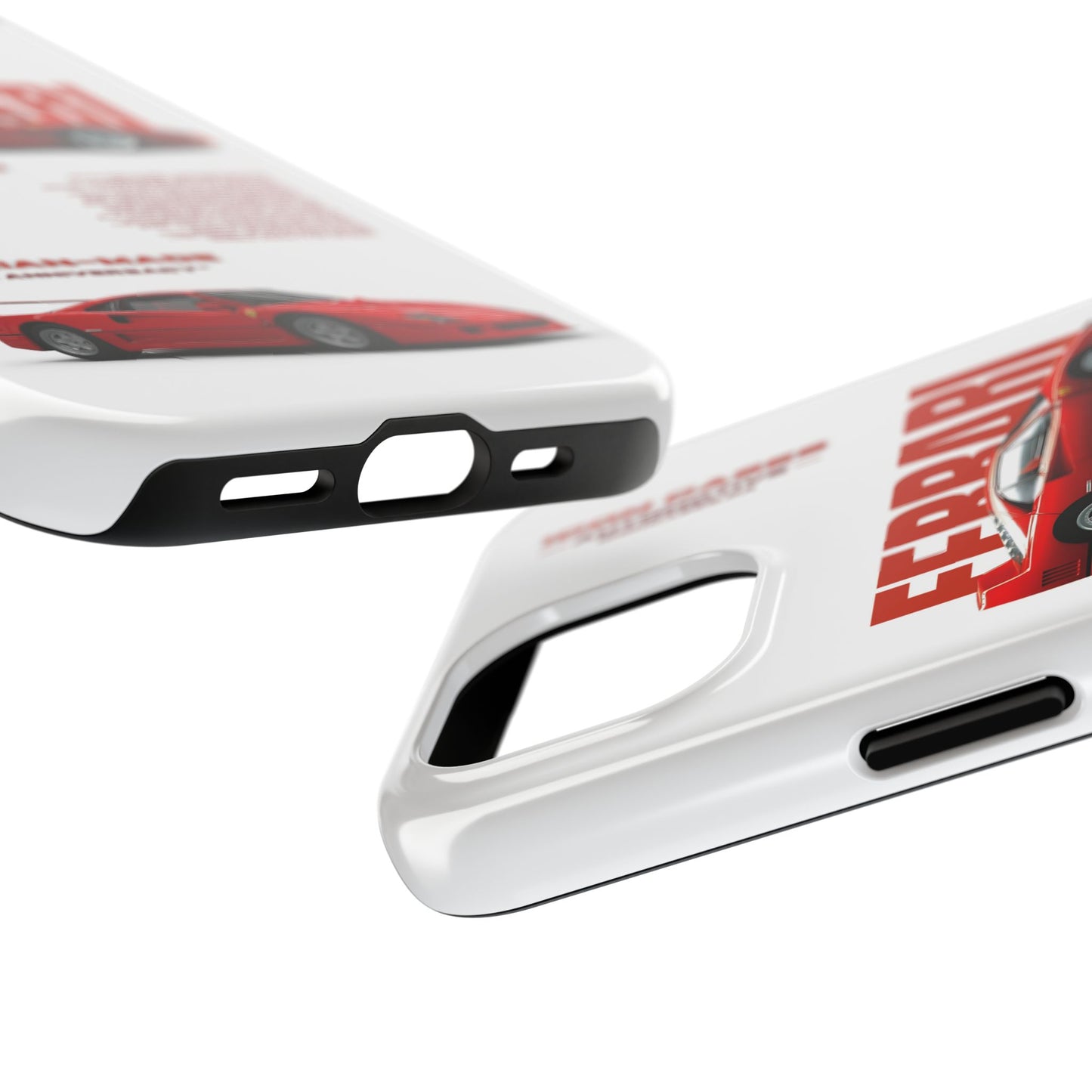 "F40" White Case Phone Case Icon Cases