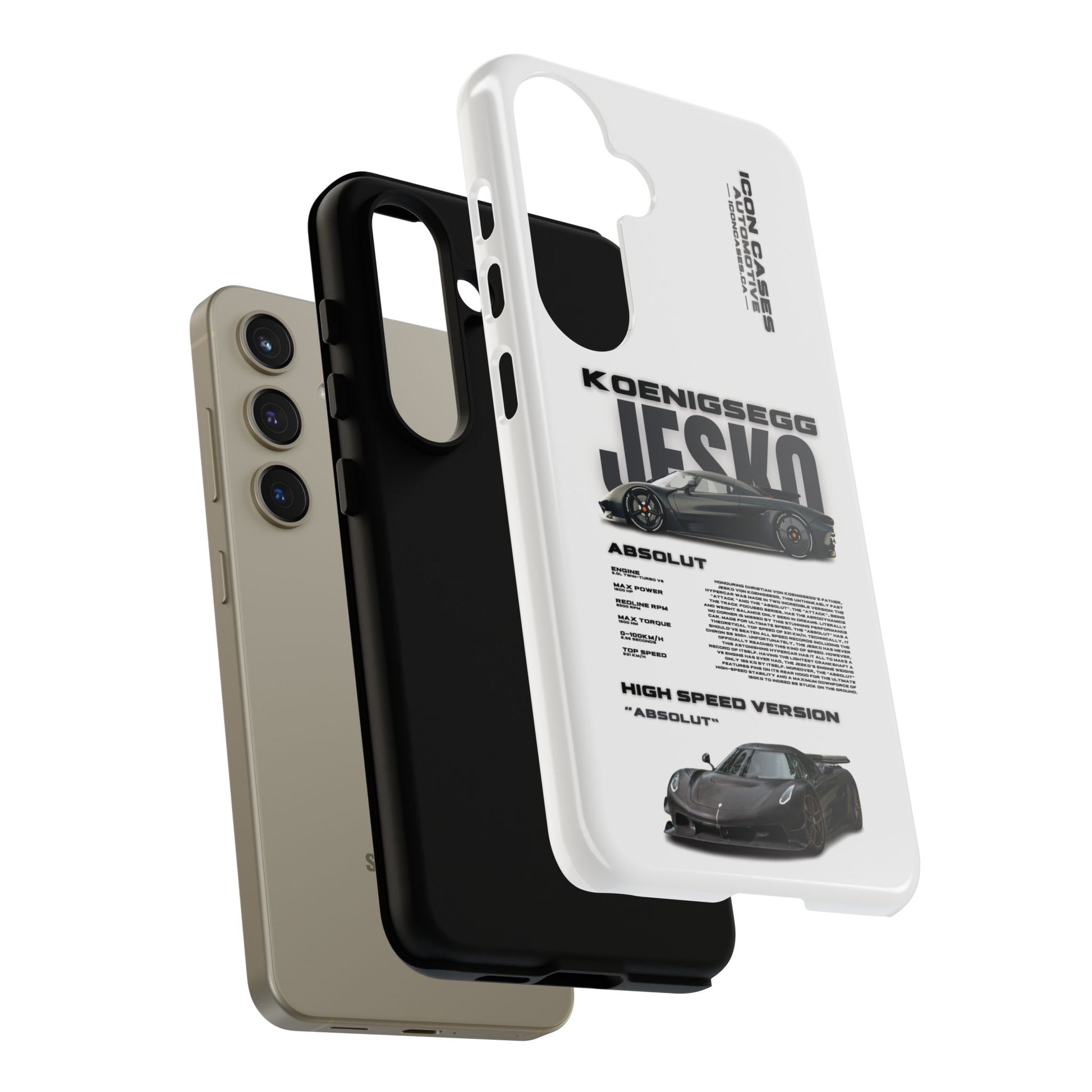 "Jesko" hard case - Samsung Phone Case Icon Cases