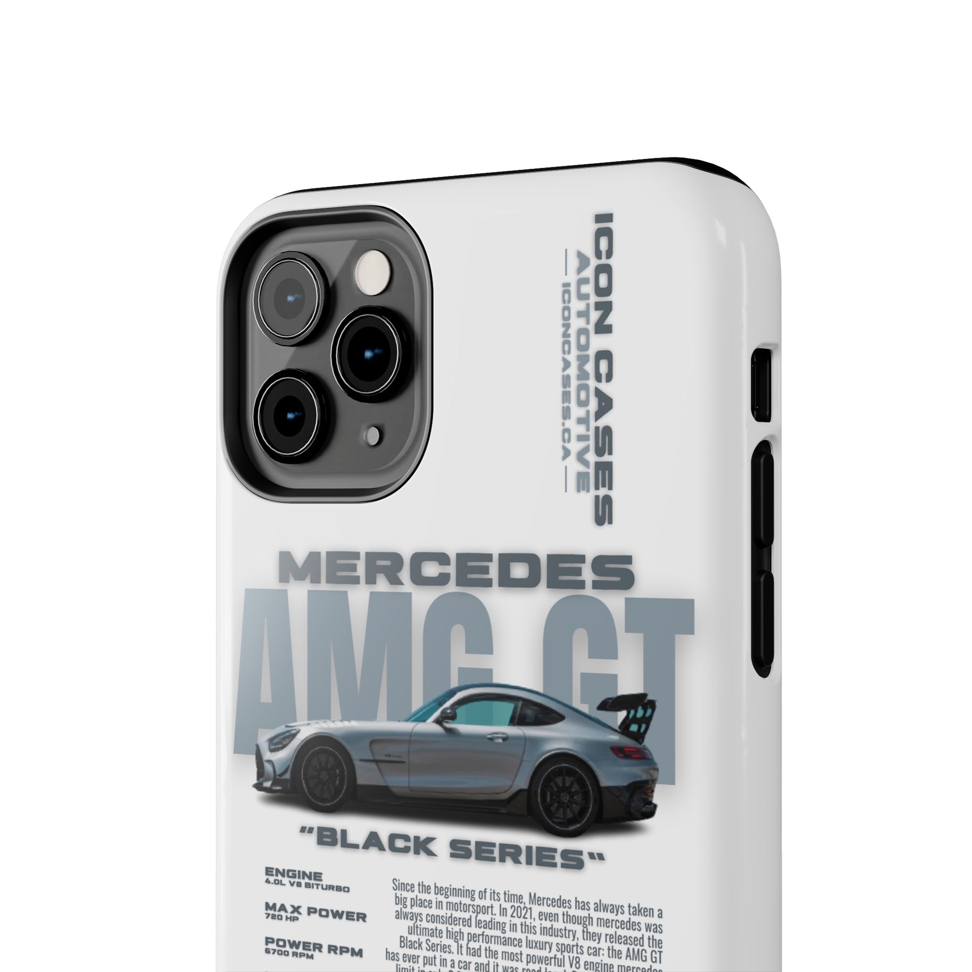 "Black Series" White Case Phone Case Icon Cases