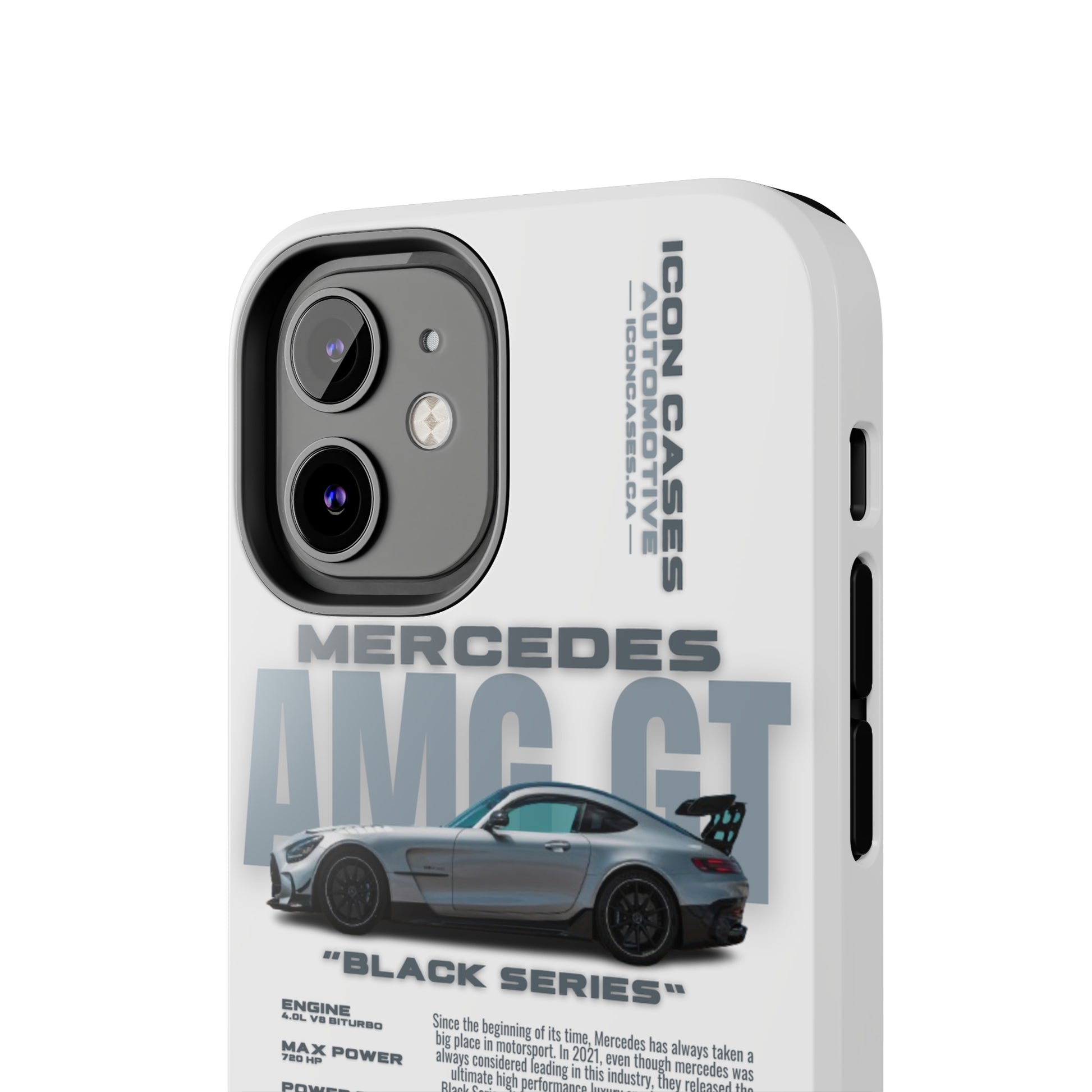 "Black Series" White Case Phone Case Icon Cases