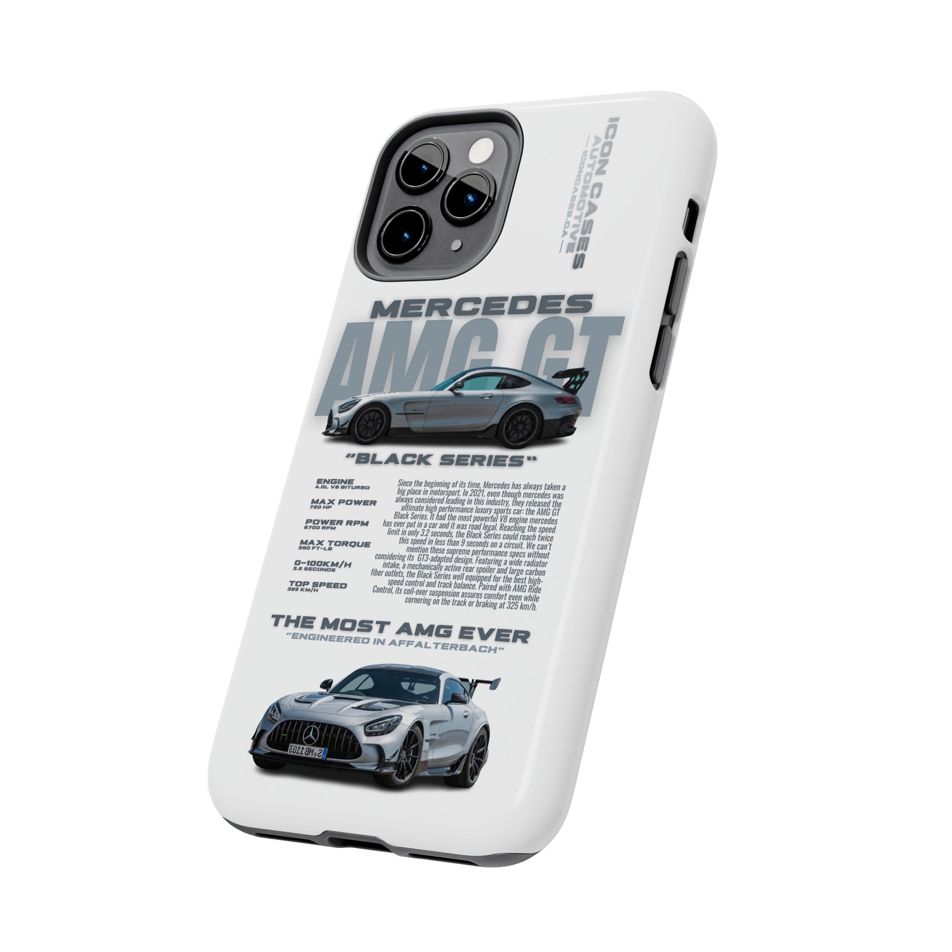 "Black Series" White Case Phone Case Icon Cases
