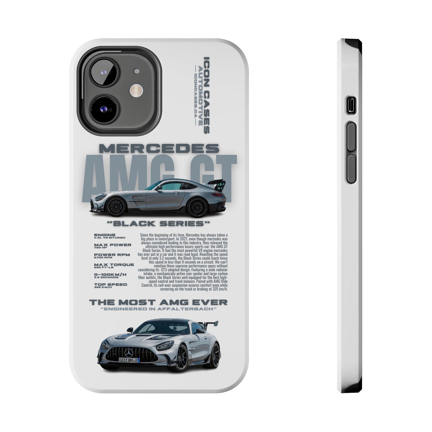 "Black Series" White Case Phone Case Icon Cases