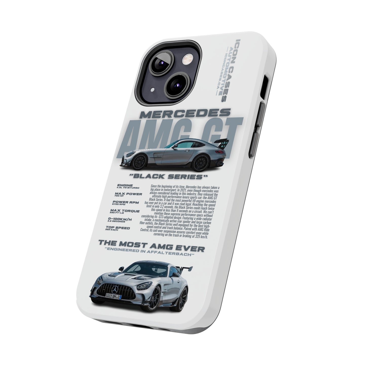 "Black Series" White Case Phone Case Icon Cases