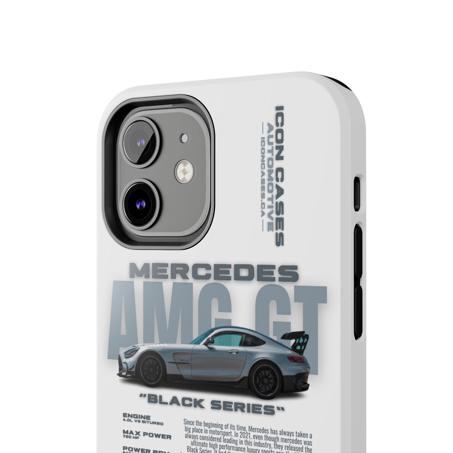 "Black Series" White Case Phone Case Icon Cases