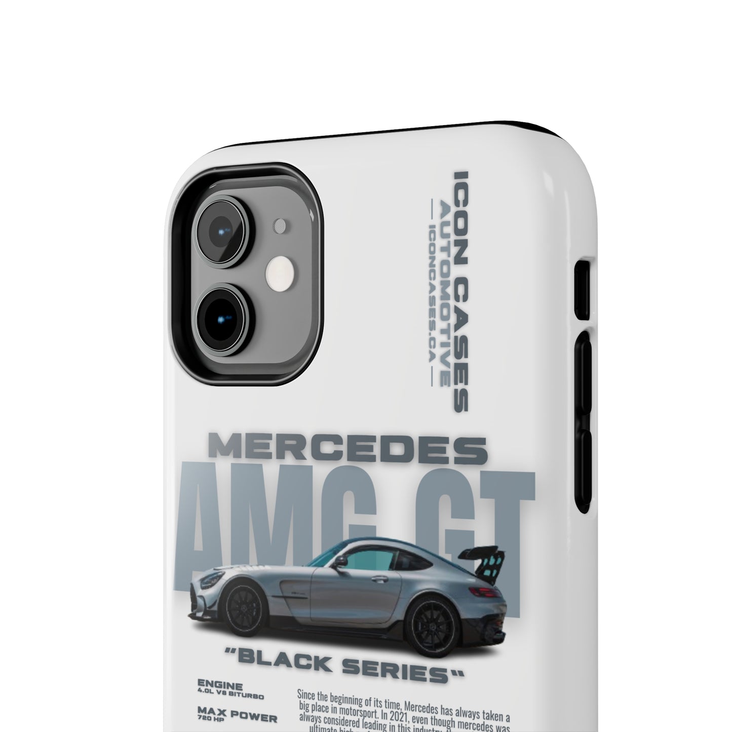 "Black Series" White Case Phone Case Icon Cases