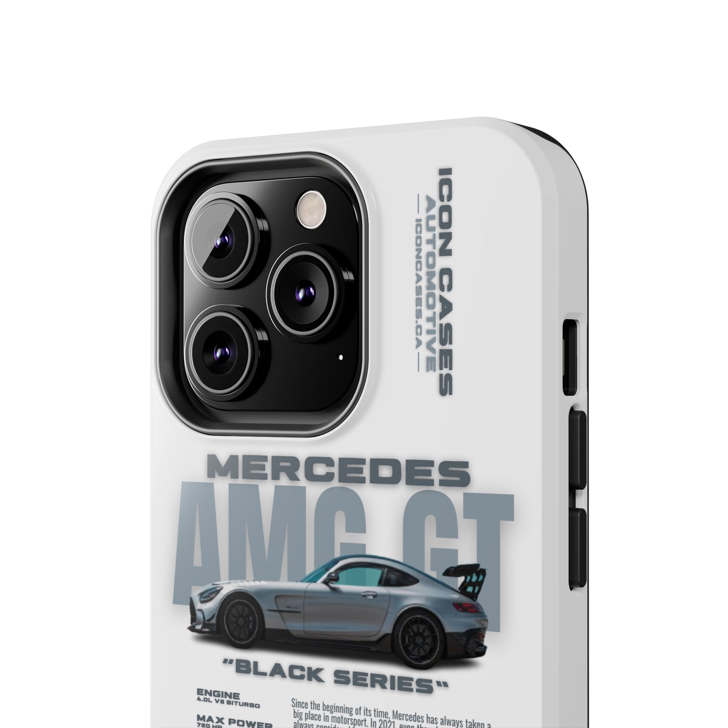 "Black Series" White Case Phone Case Icon Cases