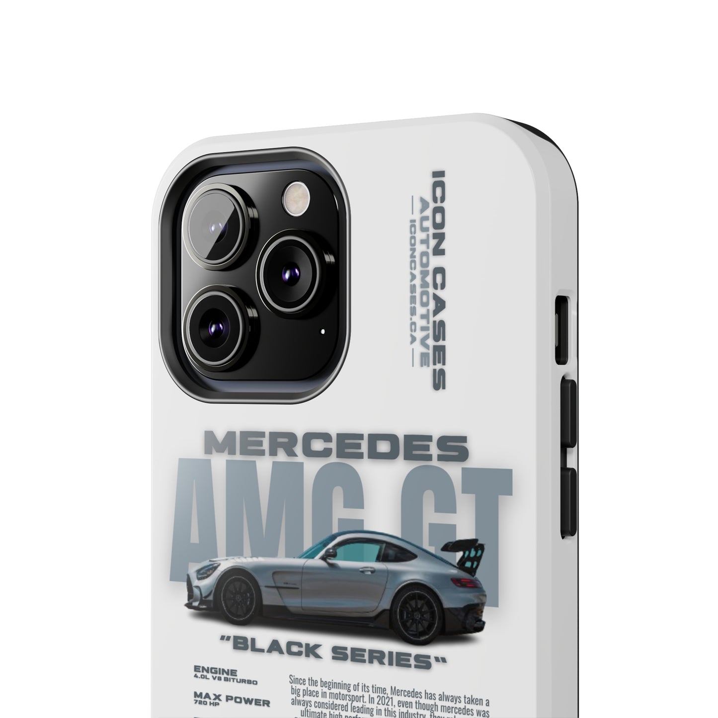 "Black Series" White Case Phone Case Icon Cases
