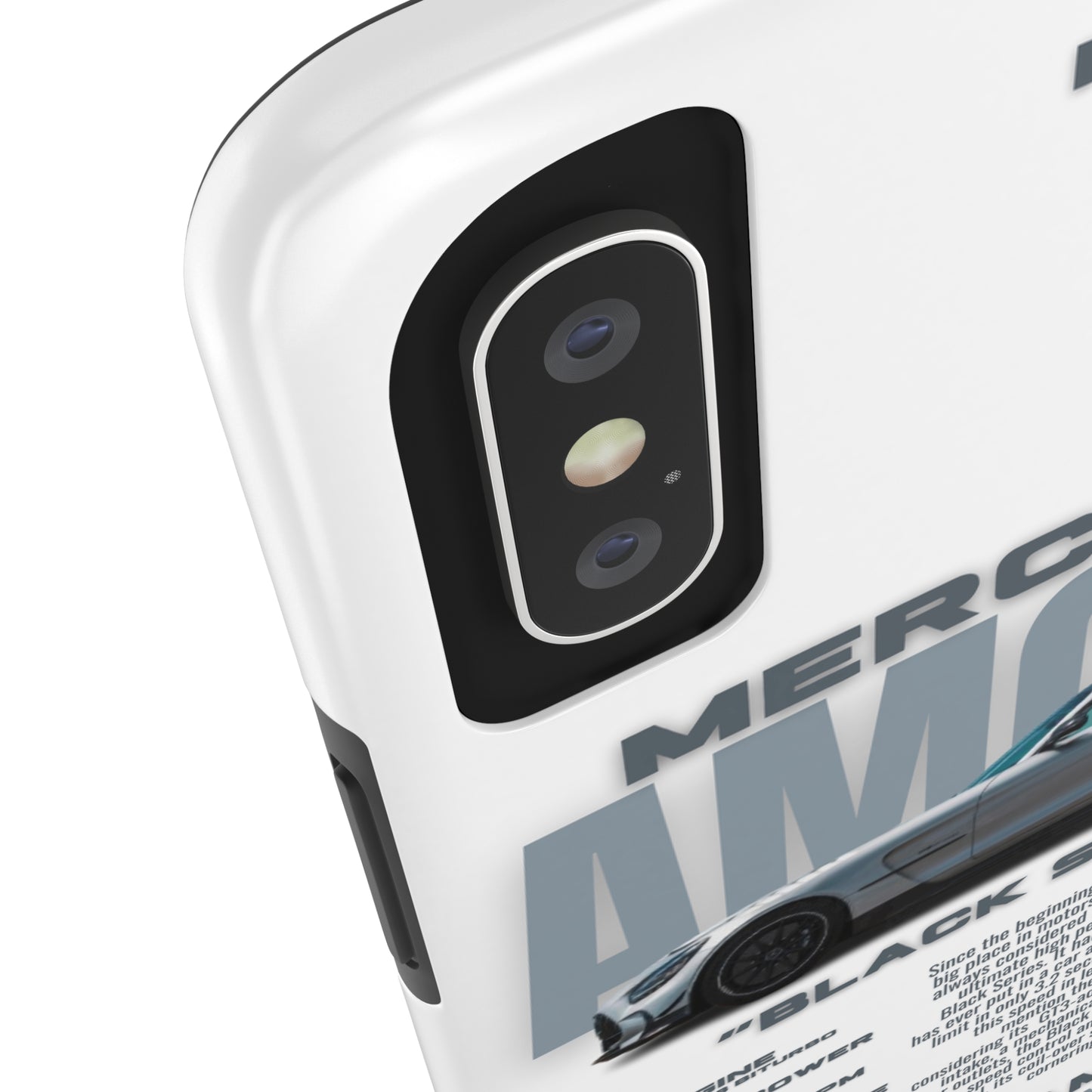 "Black Series" White Case Phone Case Icon Cases