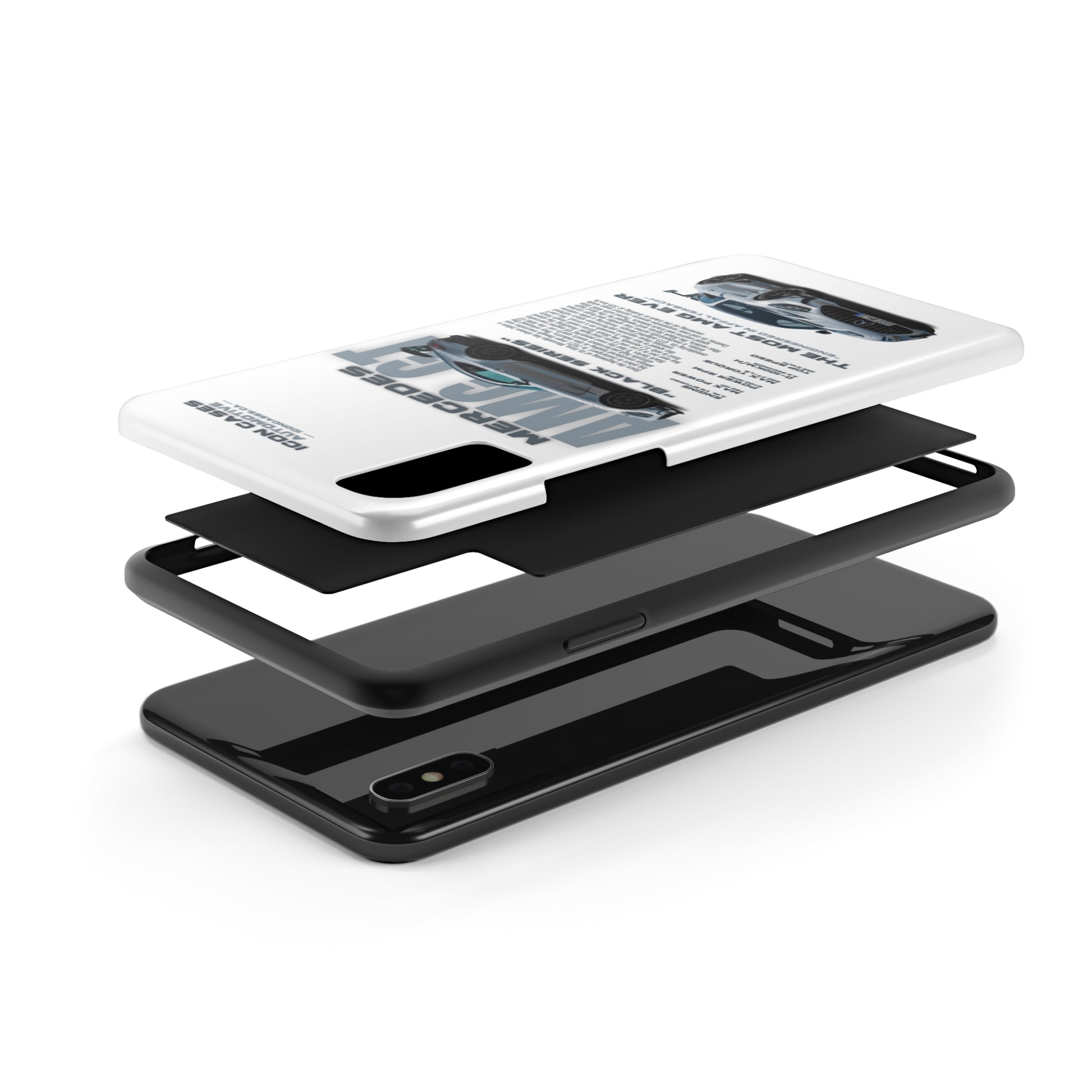 "Black Series" White Case Phone Case Icon Cases