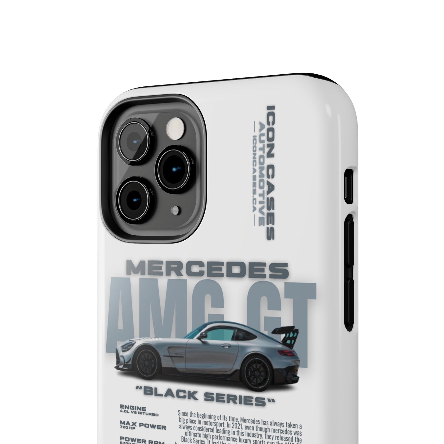 "Black Series" White Case Phone Case Icon Cases