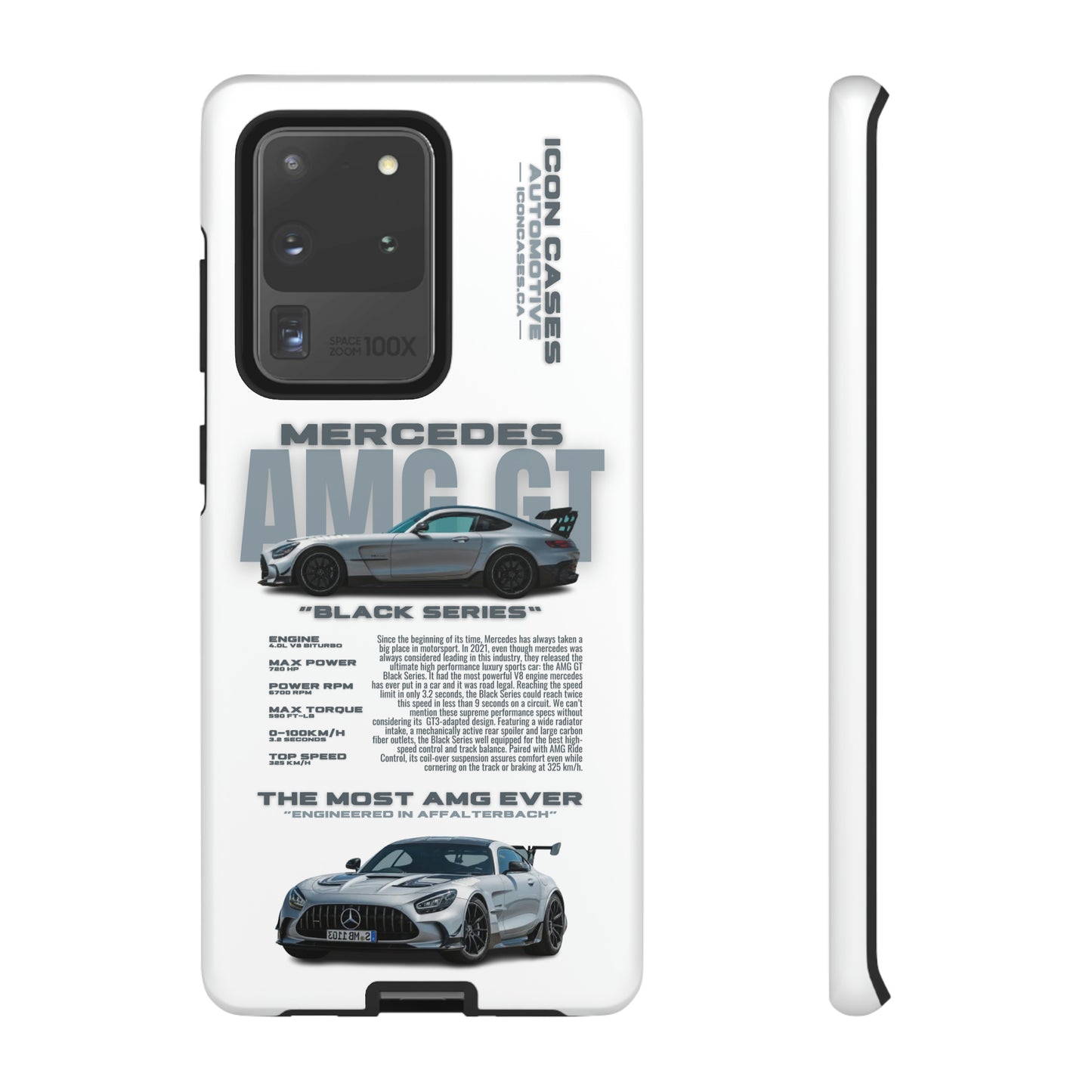 "Black Series" hard case - Samsung Phone Case Icon Cases