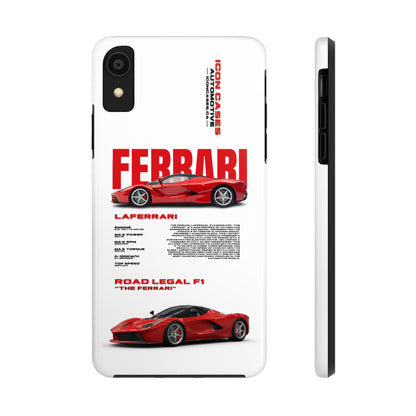 "Laferrari" White Case Phone Case Icon Cases