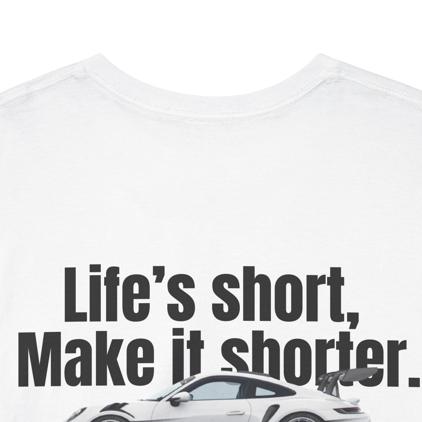 "Life's short" GT3 RS t-shirt T-Shirt Icon Cases