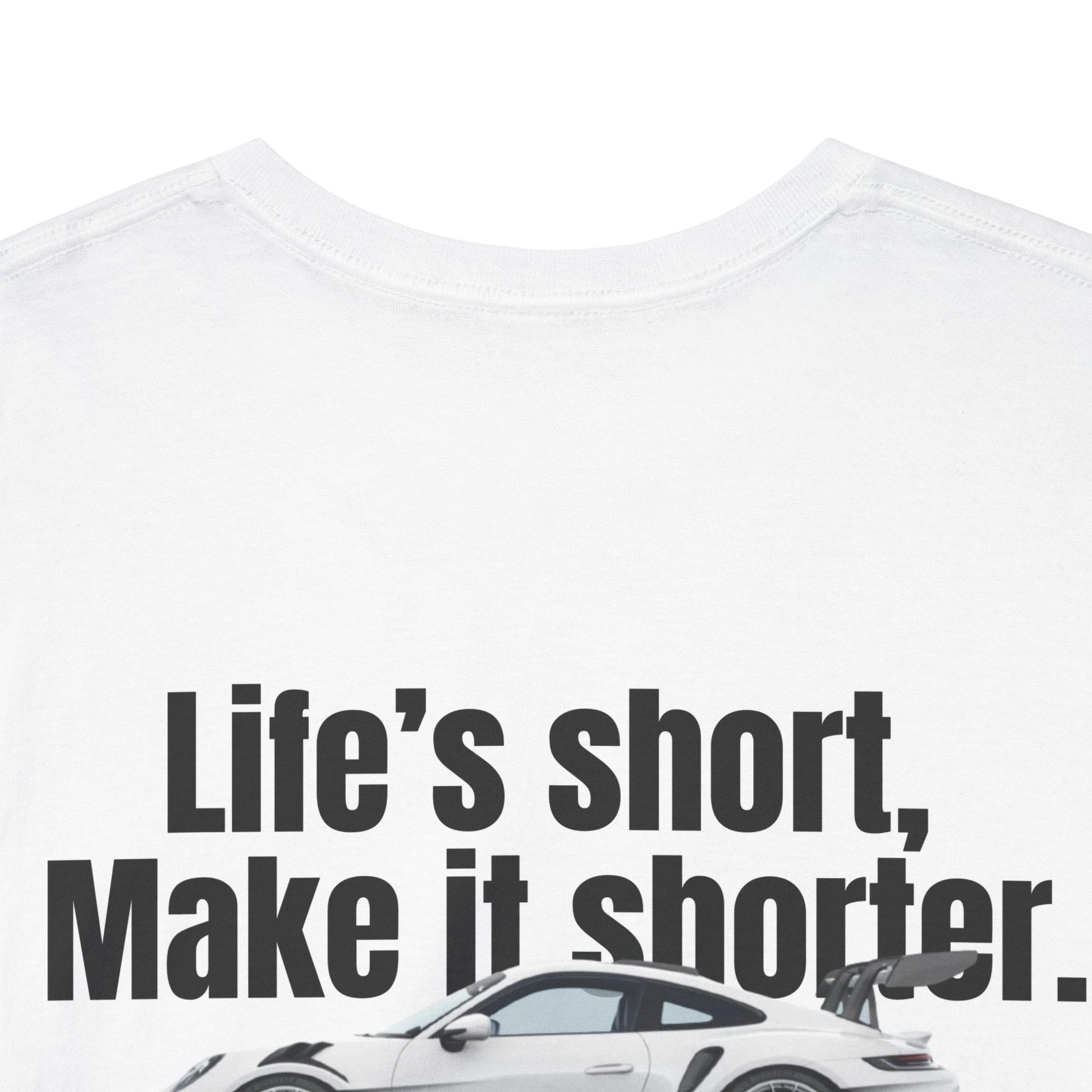 "Life's short" GT3 RS t-shirt T-Shirt Icon Cases