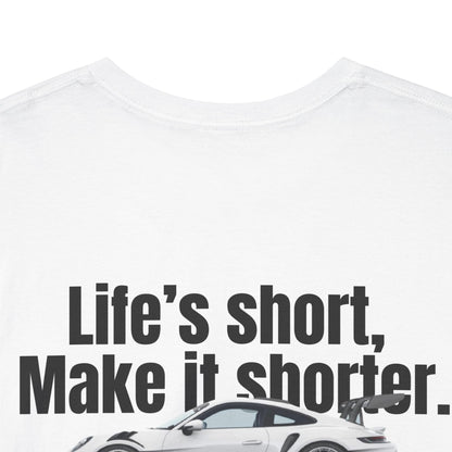 "Life's short" GT3 RS t-shirt T-Shirt Icon Cases