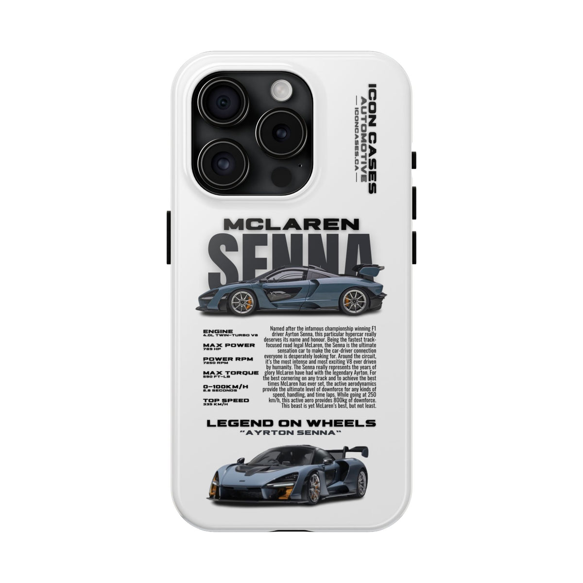 "Senna" White Case