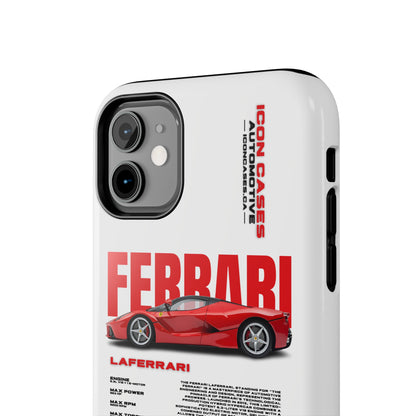 "Laferrari" White Case Phone Case Icon Cases