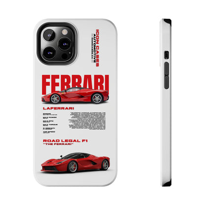 "Laferrari" White Case Phone Case Icon Cases