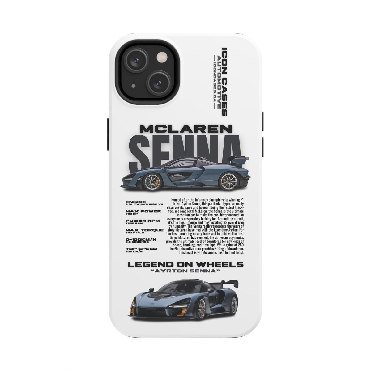 "Senna" White Case