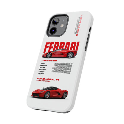 "Laferrari" White Case Phone Case Icon Cases