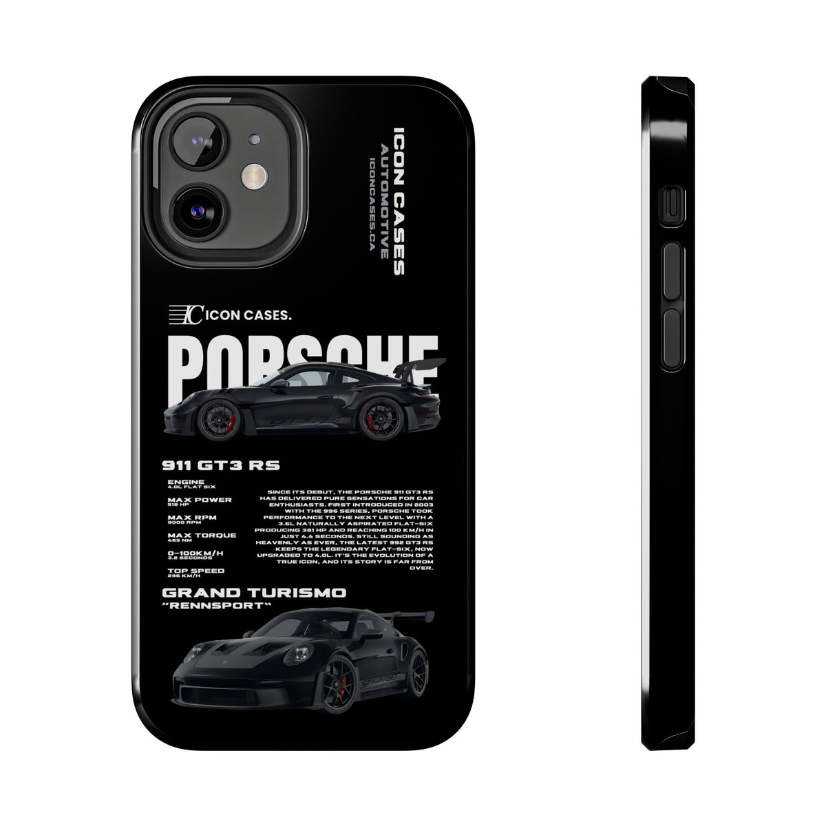 "GT3RS" black case
