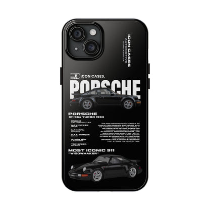 "964 Turbo" black case Phone Case Icon Cases