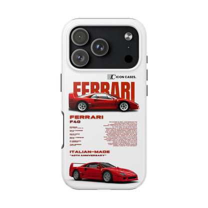 "F40" White Case
