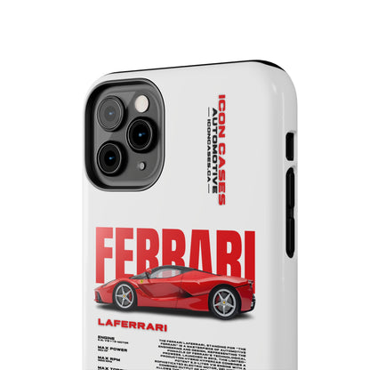 "Laferrari" White Case Phone Case Icon Cases