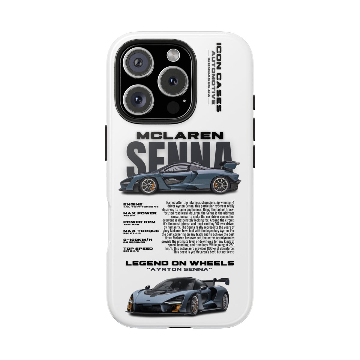 "Senna" White Case