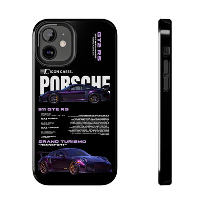 "Purple GT2RS" Black Case
