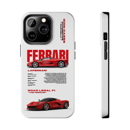 "Laferrari" White Case Phone Case Icon Cases