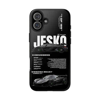 "Jesko" Black case