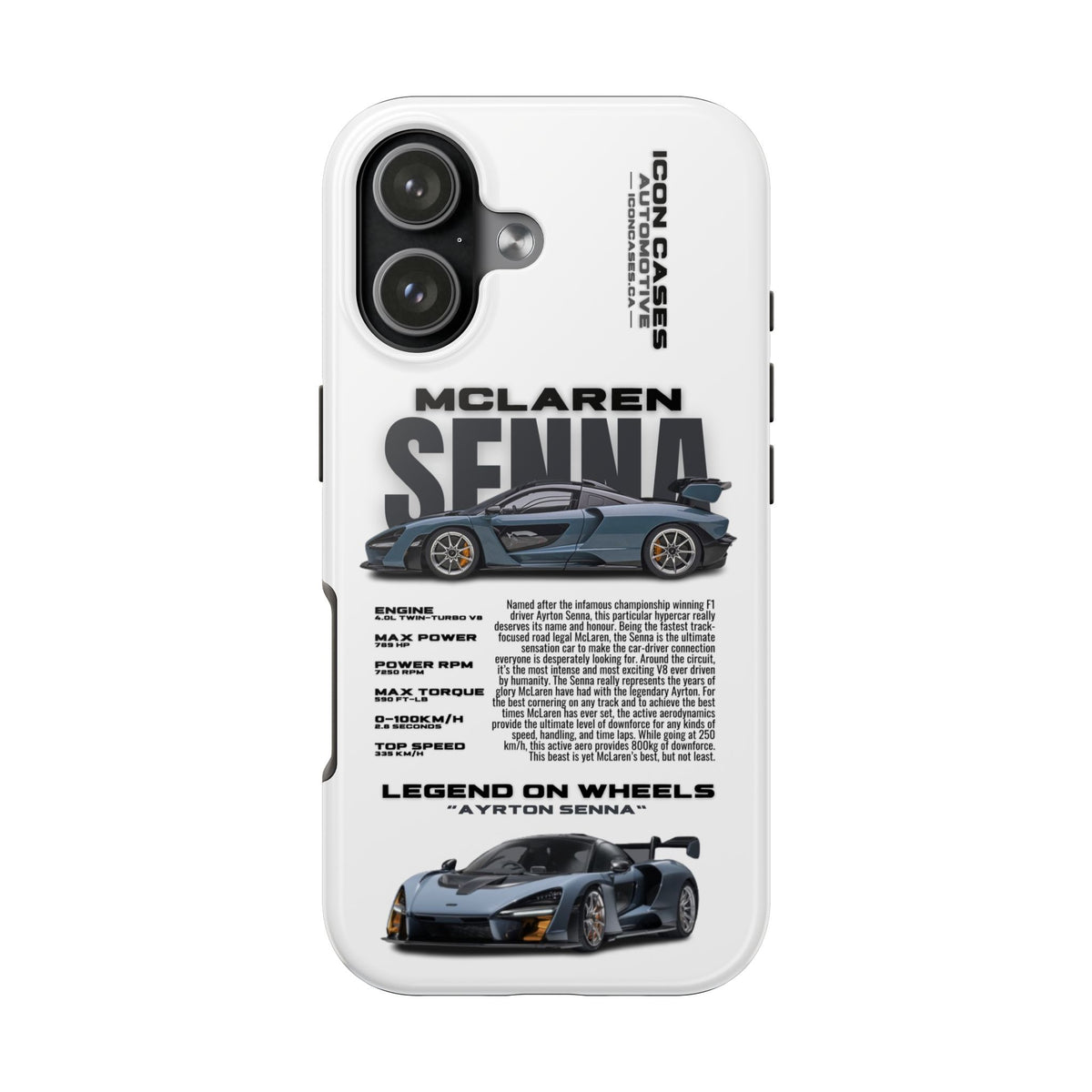 "Senna" White Case