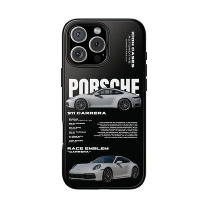 "992 carrera" Black Case
