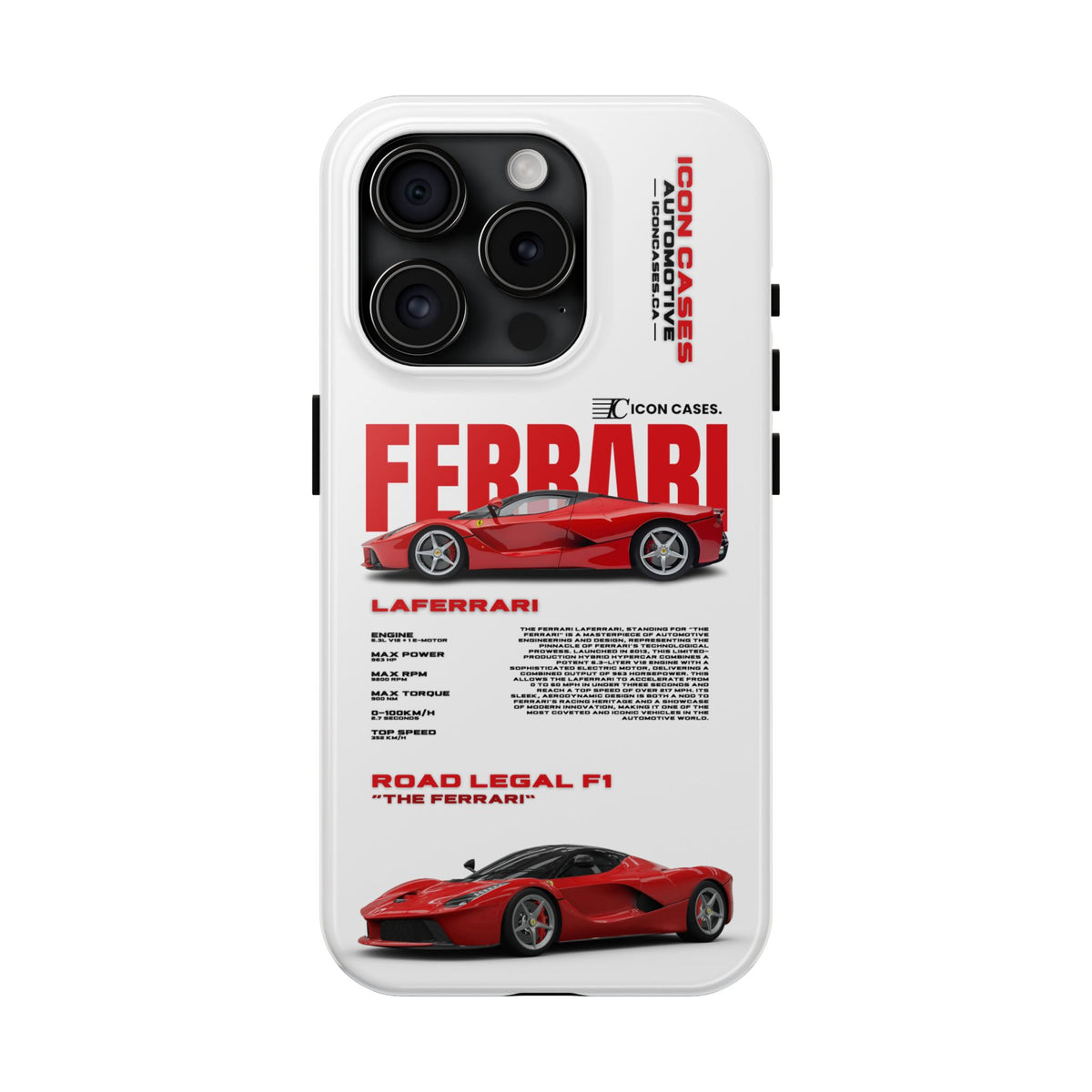 "Laferrari" White Case
