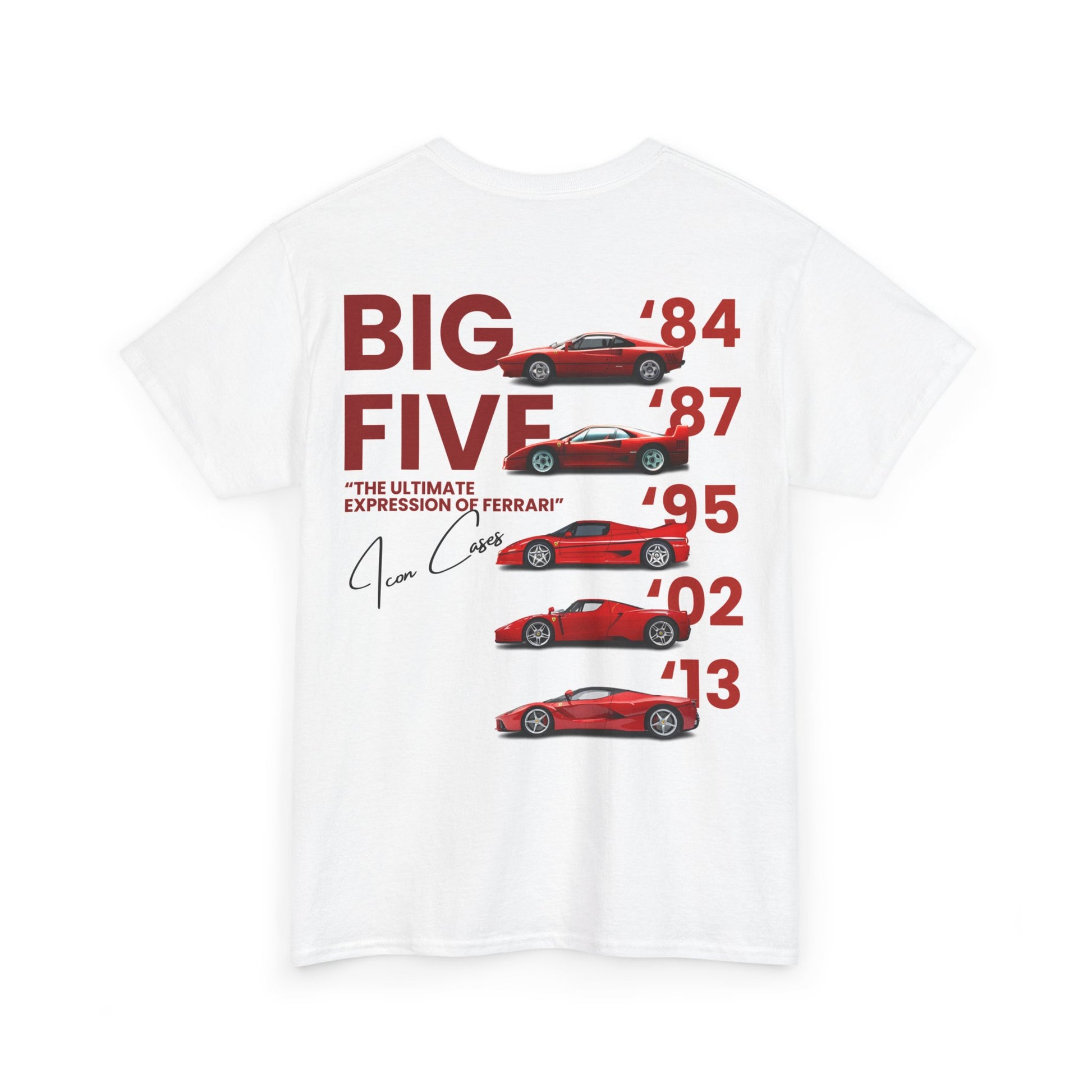 "BIG FIVE" t-shirt T-Shirt Icon Cases