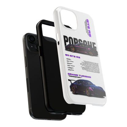 "Purple GT2RS" White Case Phone Case Icon Cases