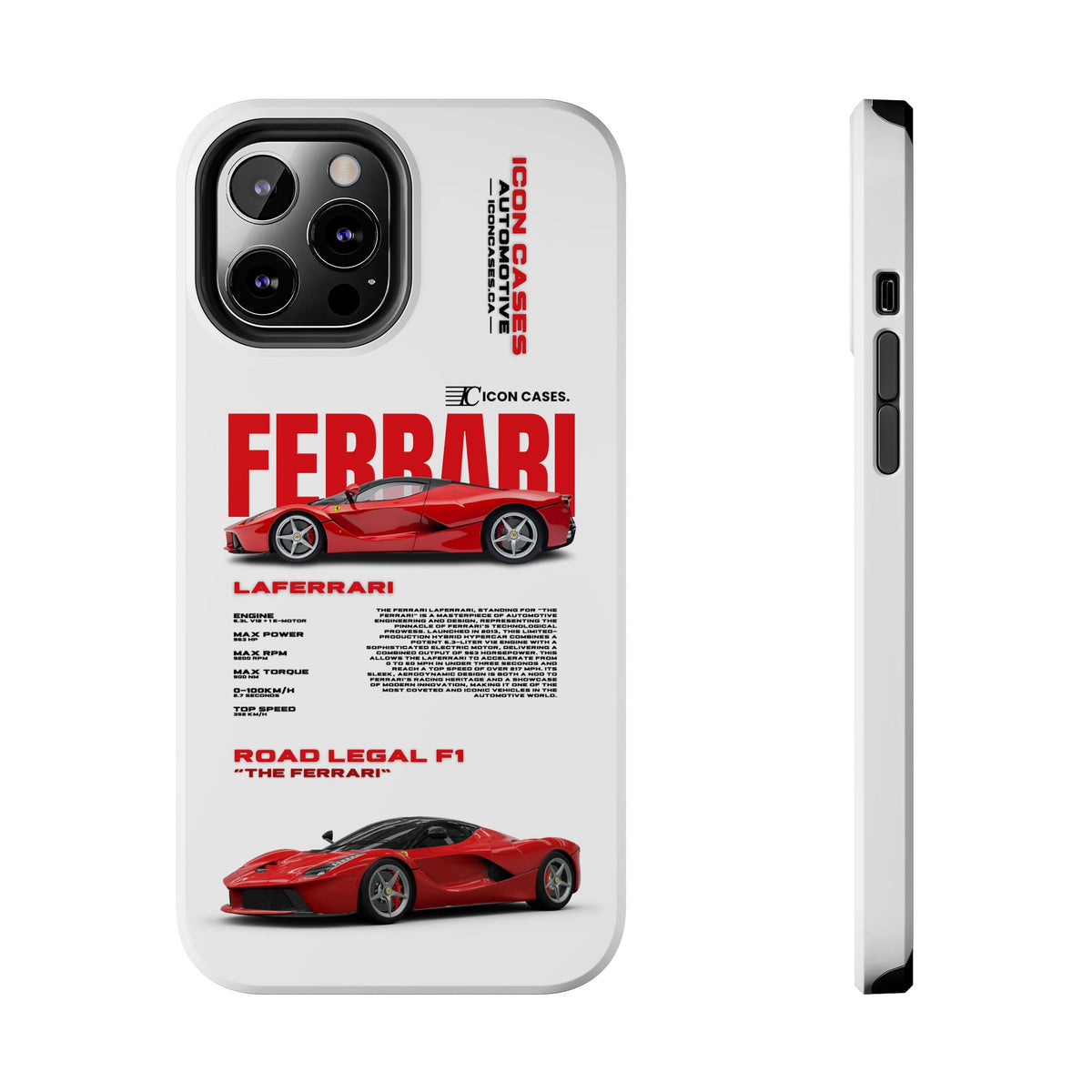 "Laferrari" White Case