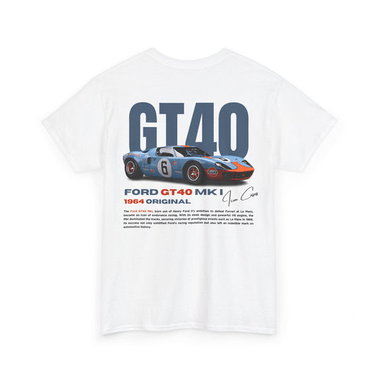 "GT40" t-shirt T-Shirt Icon Cases