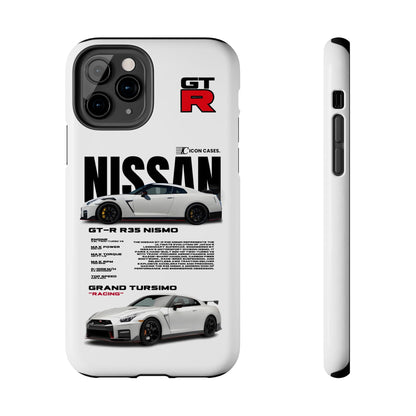 "GTR R35" white case Phone Case Icon Cases