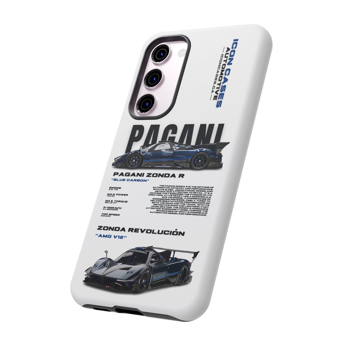 "Zonda R" hard case - samsung Phone Case Icon Cases