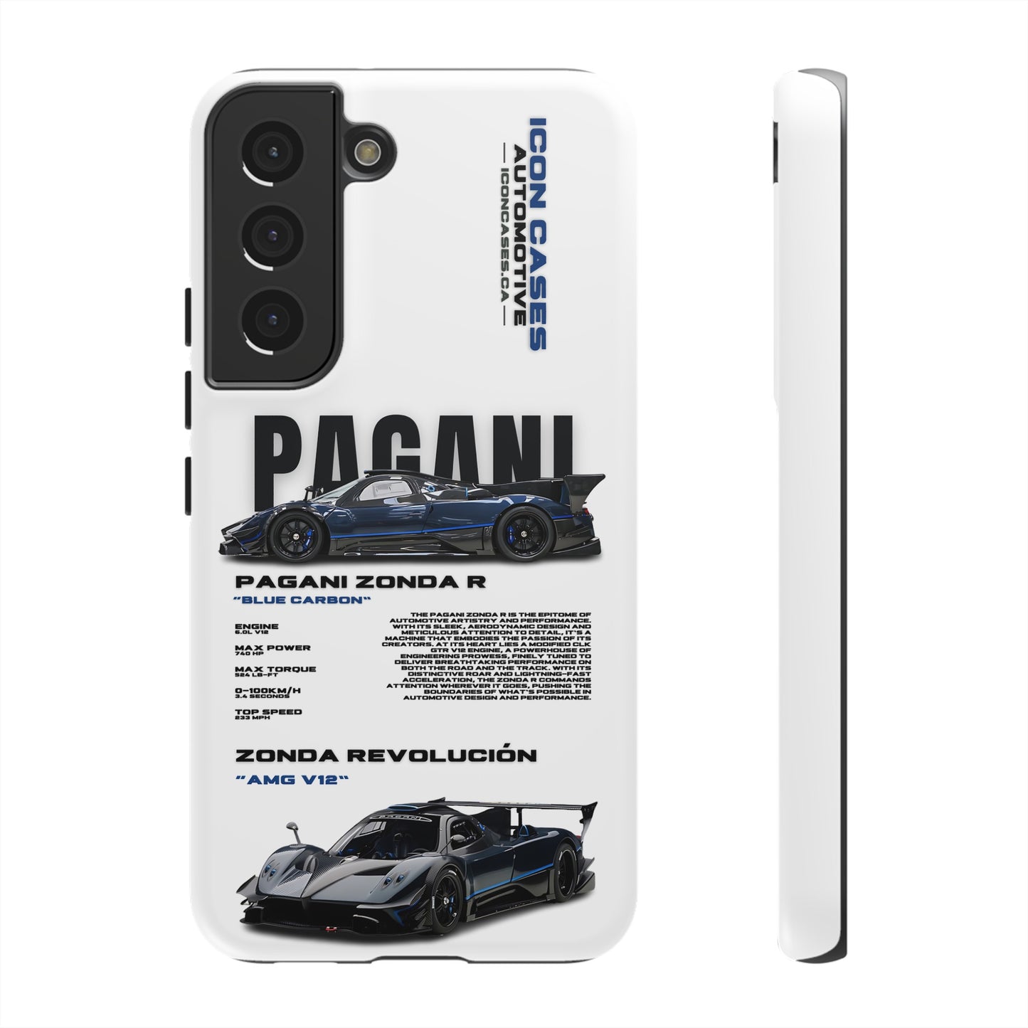 "Zonda R" hard case - samsung Phone Case Icon Cases