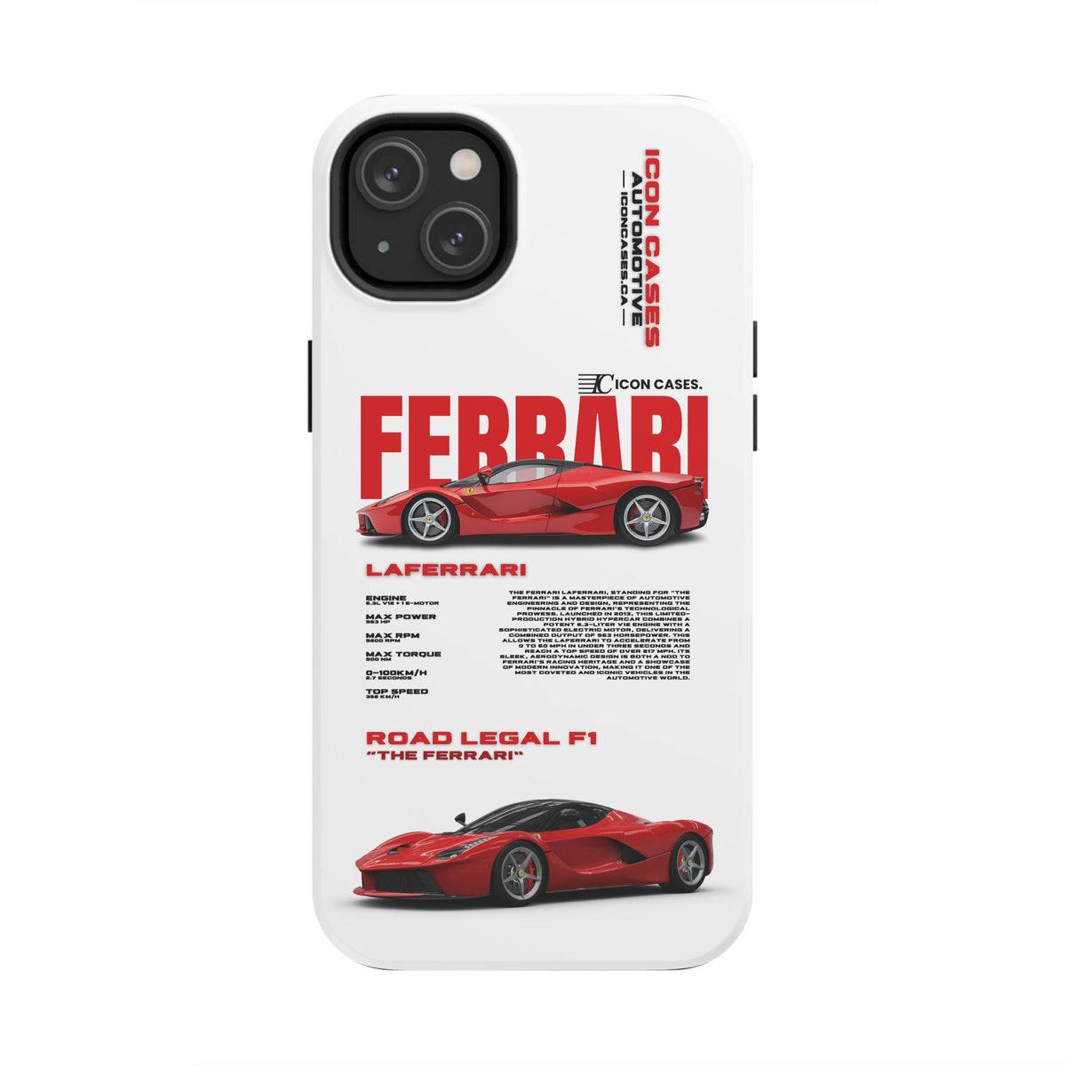"Laferrari" White Case
