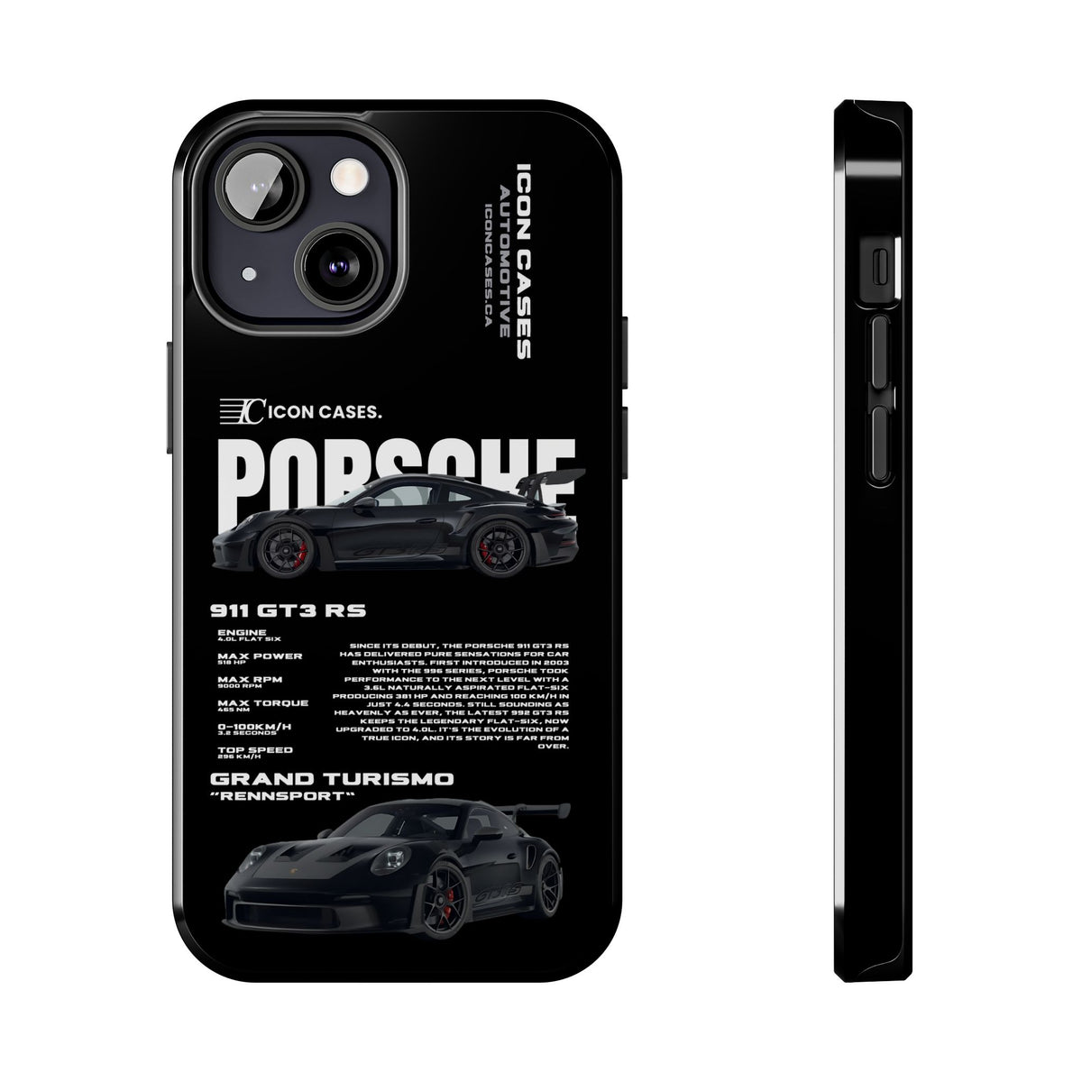 "GT3RS" black case