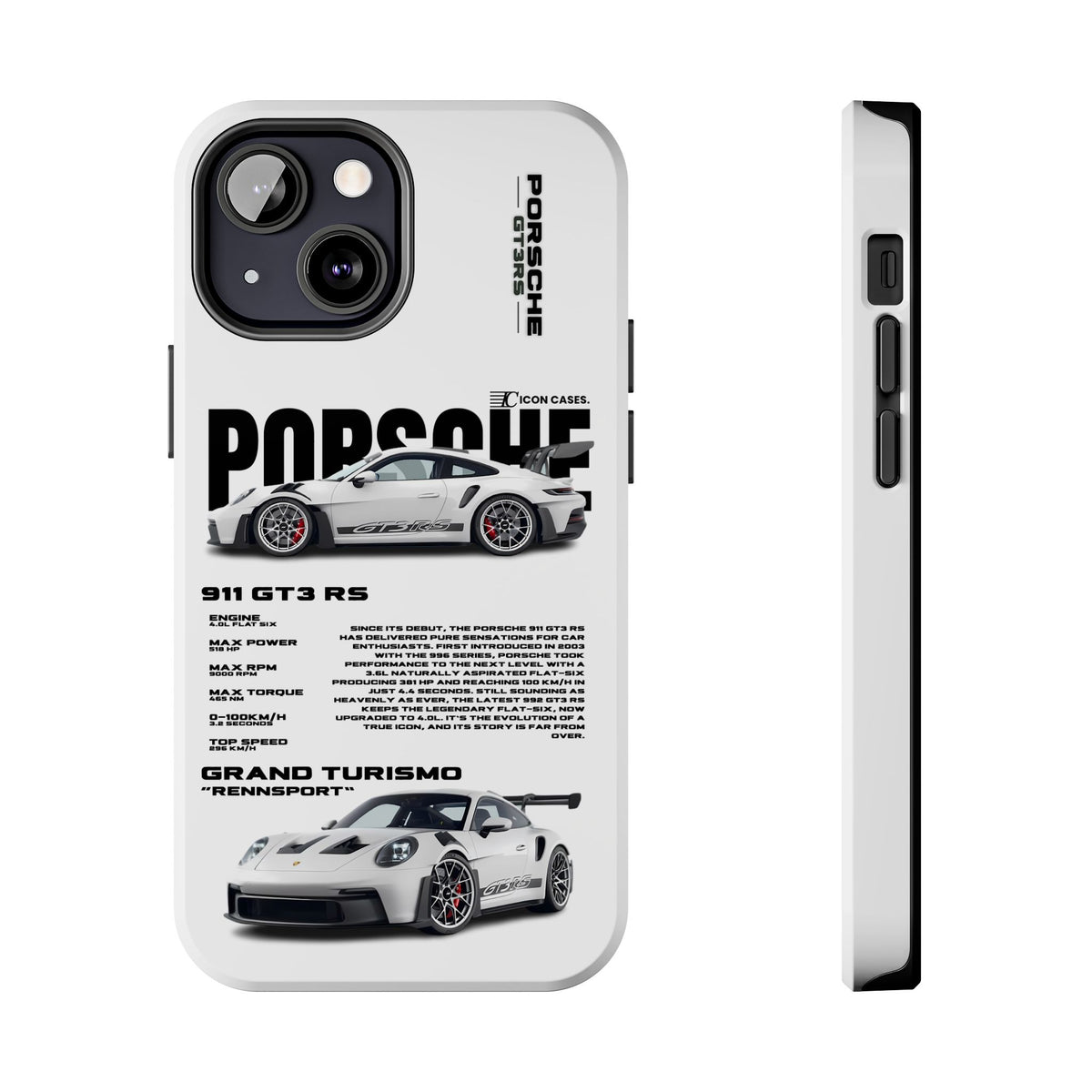 "GT3 RS" white case