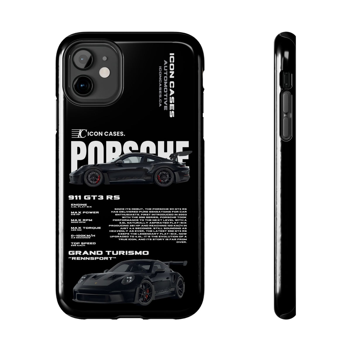 "GT3RS" black case