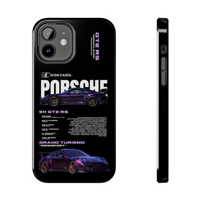 "Purple GT2RS" Black Case