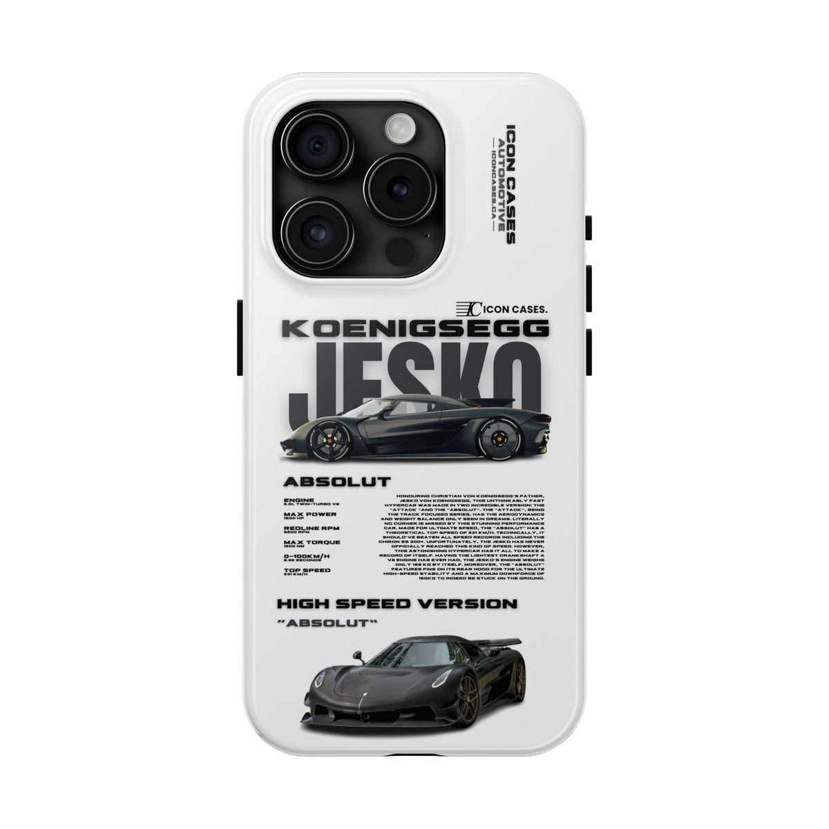 "Jesko" White case
