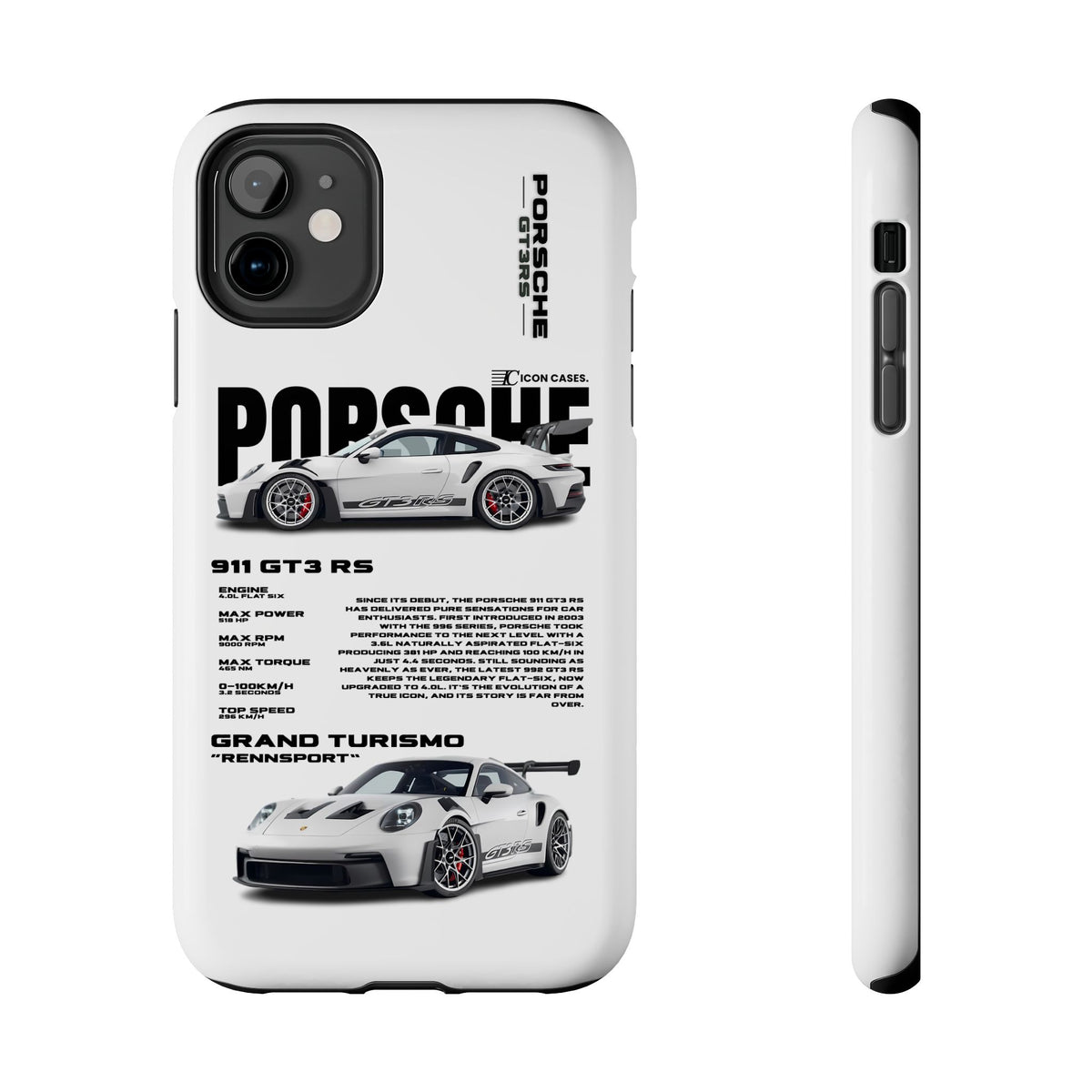 "GT3 RS" white case