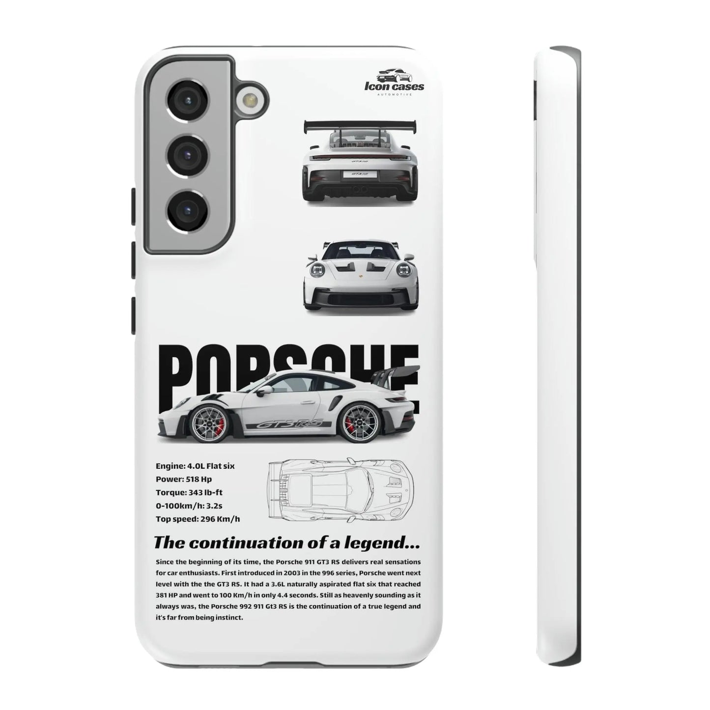 "Gt3 RS" hard case - Samsung galaxy - Icon Cases